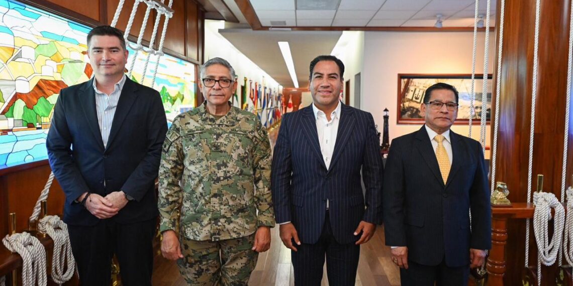 Eduardo Ramírez y secretario de Marina evalúan avances para puesta en marcha de los Polos de Bienestar I y II en Tapachula