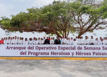 Arranca operativo especial para atención a paisanos en Chiapas por temporada de Semana Santa