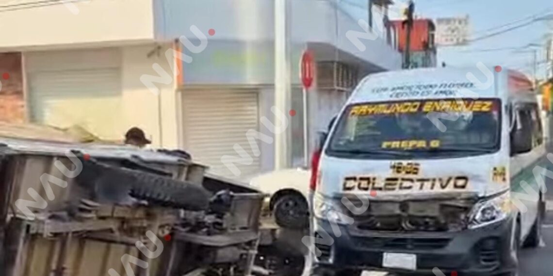 🚨 Accidente vial en el centro de Tapachula
