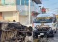 🚨 Accidente vial en el centro de Tapachula