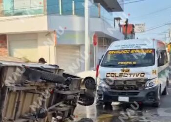 🚨 Accidente vial en el centro de Tapachula