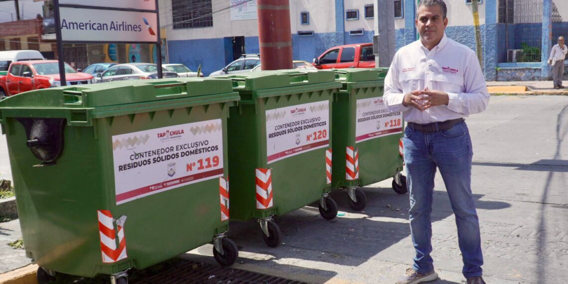 Avanza recolección de residuos en Tapachula: Yamil Melgar