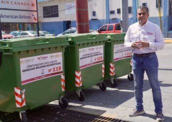 Avanza recolección de residuos en Tapachula: Yamil Melgar