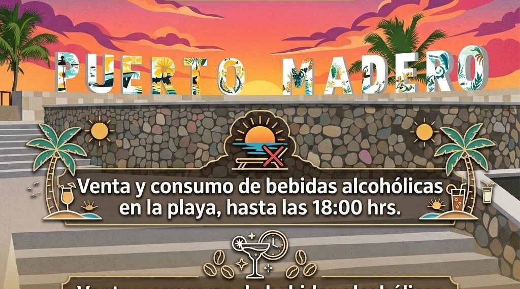 PLAYAS EN TAPACHULA: SIN ALCOHOL DESPUÉS DE LAS 18:00 HORAS
