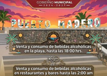PLAYAS EN TAPACHULA: SIN ALCOHOL DESPUÉS DE LAS 18:00 HORAS