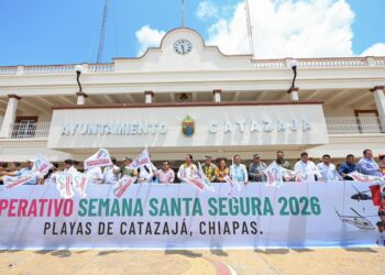 En Catazajá, Eduardo Ramírez encabeza despliegue interinstitucional del Operativo Semana Santa Segura 2026