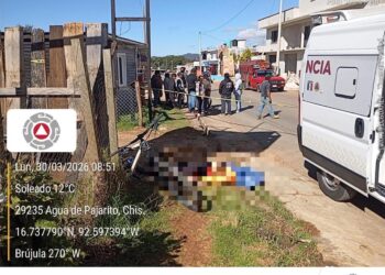 Atiende Protección Civil reporte de ciclista sin signos vitales en San Cristóbal