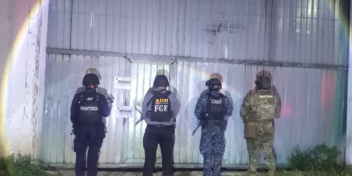 CATEAN BODEGA Y ASEGURAN 34 VEHÍCULOS PRESUNTAMENTE ROBADOS EN HUIXTLA