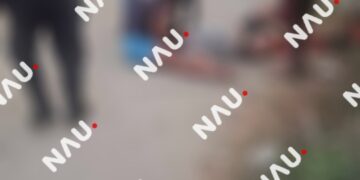 Tres lesionados deja accidente de motocicleta en el puente Los Potros, en Mapastepec