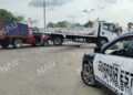 Choque por alcance en la carretera costera deja daños materiales en Tapachula