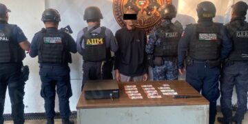 Detienen a hombre por robo con violencia en pleno centro de Tapachula