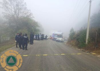 Atienden autoridades reporte de persona sin vida en la vía pública en San Cristóbal