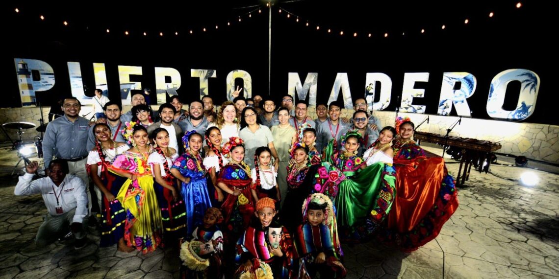 Puerto Madero, Tapachula, vibra con la Orquesta de Paz y Humanismo