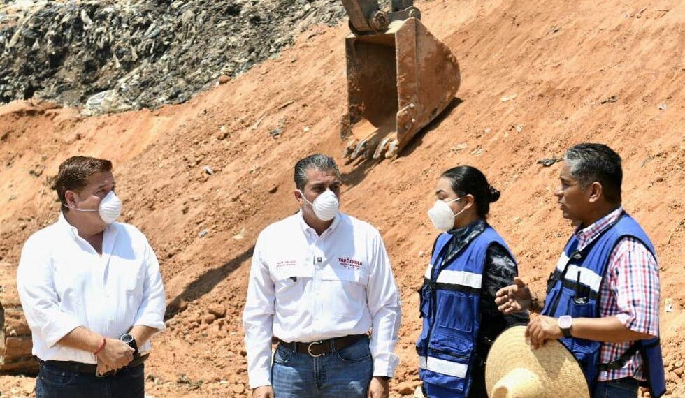 Continúa la transformación del relleno sanitario en Tapachula: Yamil Melgar
