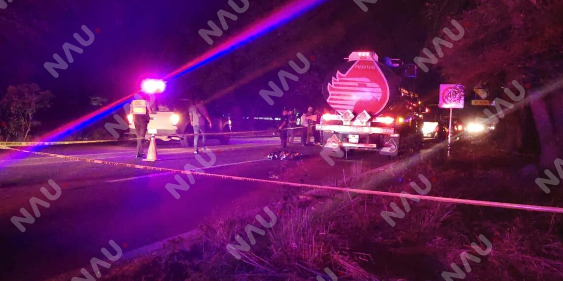 Persona sin vida tras accidente en la carretera Tapachula–Puerto Madero