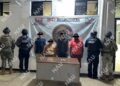 Aseguran inmueble y detienen a cuatro personas en operativo interinstitucional en Mazatán
