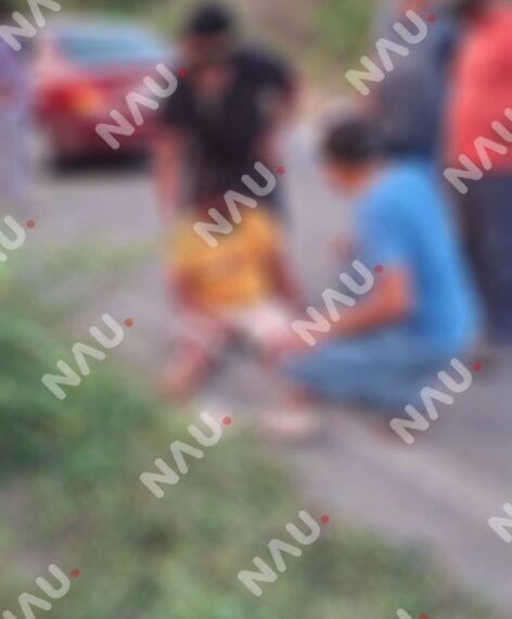 🚨 ACCIDENTE DE MOTOCICLETA DEJA DOS LESIONADOS EN TAPACHULA 🚨