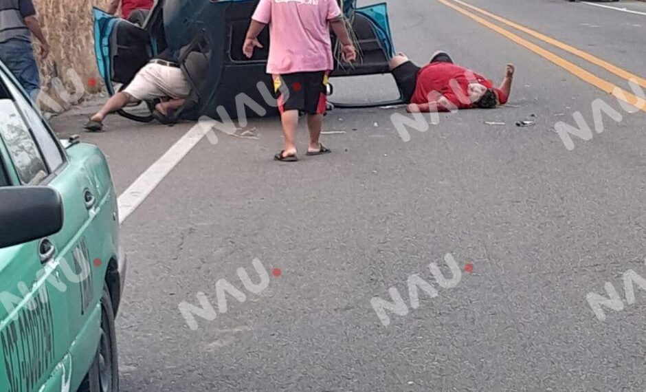 Volcadura en la carretera Tapachula–Puerto Madero deja un lesionado
