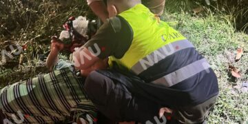 🚨 Cae ciclista a dren pluvial en el Par Vial de Tapachula; resulta con golpes leves