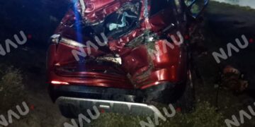 FUERTE ACCIDENTE EN EL LIBRAMIENTO SUR DE TAPACHULA DEJA UNA MUJER LESIONADA