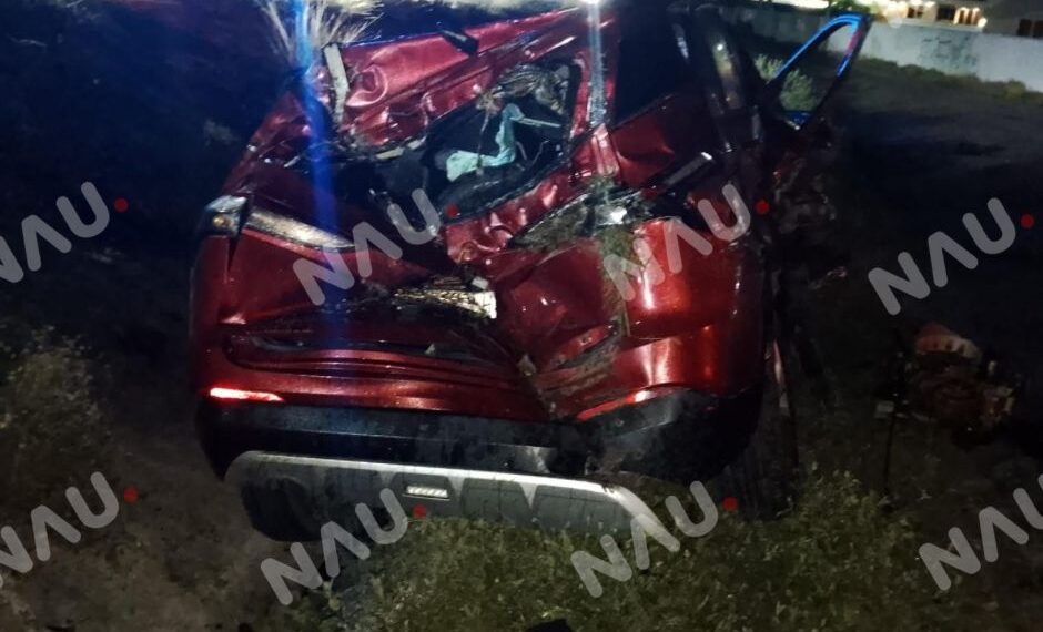 FUERTE ACCIDENTE EN EL LIBRAMIENTO SUR DE TAPACHULA DEJA UNA MUJER LESIONADA