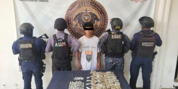 🚨 DETIENEN A PRESUNTO INTEGRANTE DEL CÁRTEL CHIAPAS Y GUATEMALA CON DROGA EN TAPACHULA 🚨