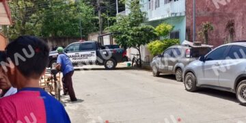 Balean a chofer de transporte público en la colonia Palmeras de Tapachula