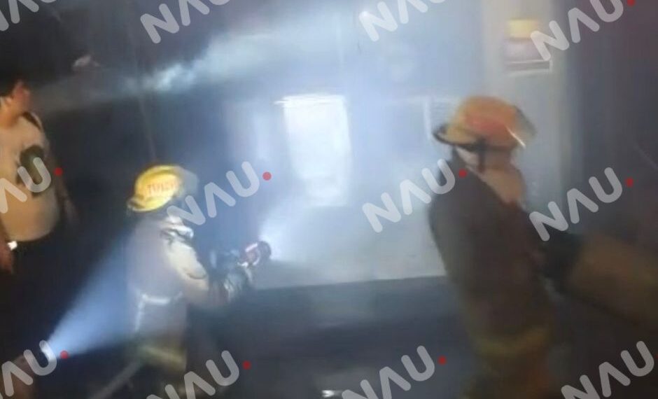 Se incendia puesto de tortas en el mercado San Juan durante la madrugada