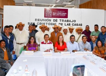 Gobierno municipal y estatal consolidan diálogo con comunidades para preservar la paz en San Cristóbal