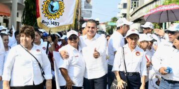 Cercanía y unidad con la clase trabajadora, eje del desarrollo en Tapachula: Yamil Melgar