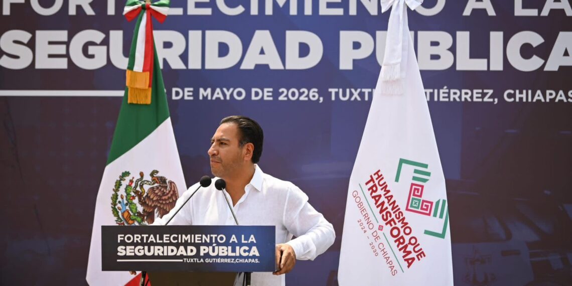 Eduardo Ramírez refrenda compromiso con la seguridad y la paz en Tuxtla Gutiérrez
