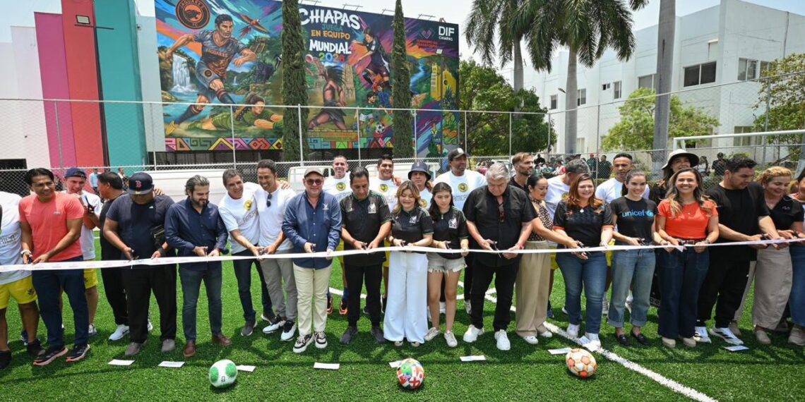 Eduardo Ramírez reconoce al DIF Chiapas por impulsar espacios recreativos y deportivos a favor de las familias