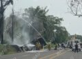Colectivo choca contra tortón y deja varios lesionados en la ruta Tapachula – Puerto Madero