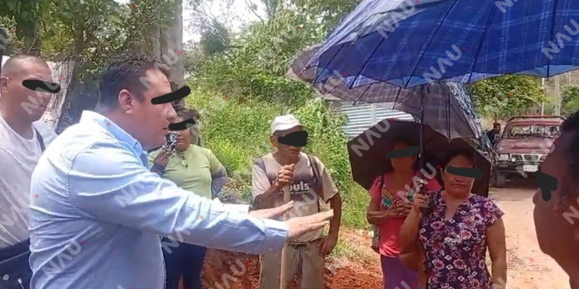 Colonos frenan trabajos de introducción de agua potable en Tapachula