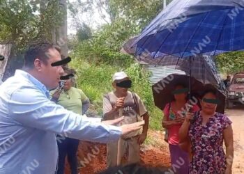 Colonos frenan trabajos de introducción de agua potable en Tapachula