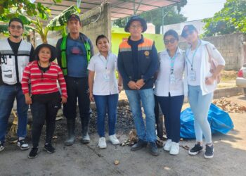 Realizan Ayuntamiento de Tapachula y Universidad del Soconusco jornada de limpieza en espacios públicos