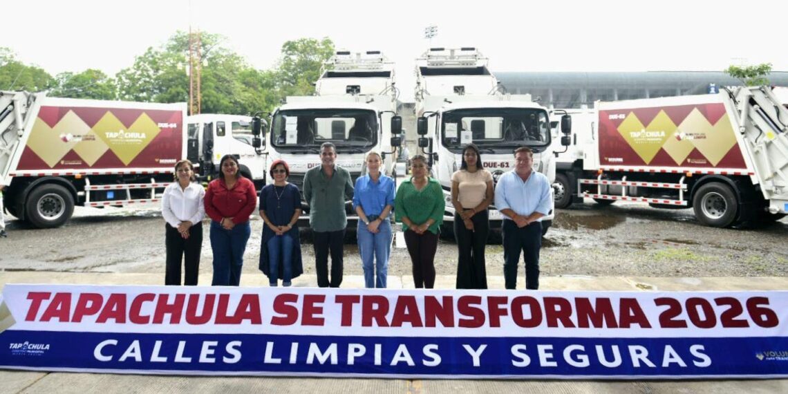 CON EL RESPALDO DE EDUARDO RAMÍREZ, YAMIL MELGAR FORTALECE EL SERVICIO DE LIMPIA CON 5 NUEVAS TOLVAS