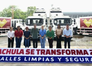 CON EL RESPALDO DE EDUARDO RAMÍREZ, YAMIL MELGAR FORTALECE EL SERVICIO DE LIMPIA CON 5 NUEVAS TOLVAS