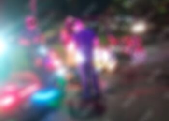 Motociclista derrapa y resulta lesionado en el bulevar Díaz Ordaz de Tapachula
