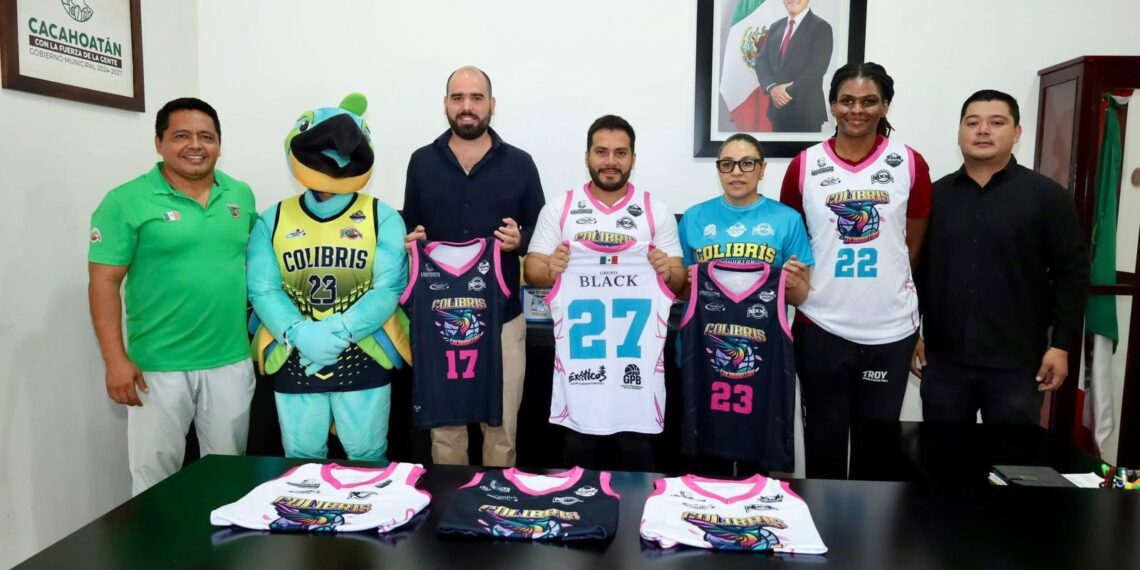 Colibrís Cacahoatán Listas para la liga nacional CIBAPAC 💚