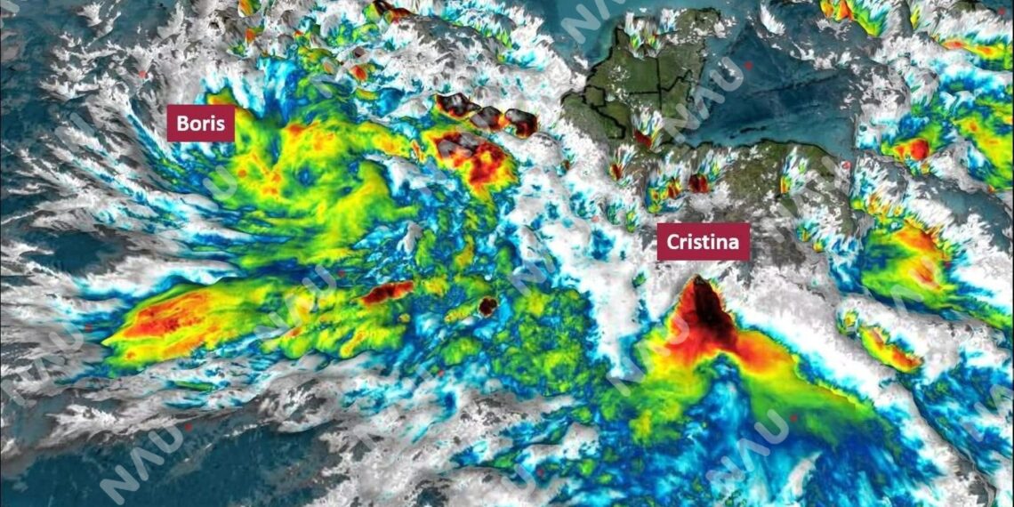 Tormenta Tropical Boris genera lluvias torrenciales en el sur y occidente de México