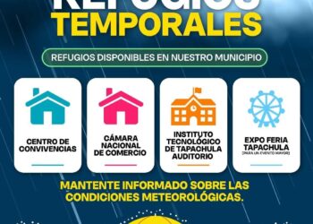 Tapachula cuenta con refugios temporales ante temporada de lluvias: Yamil Melgar