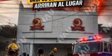 Incendio moviliza a cuerpos de emergencia en carnicería del centro de Tapachula