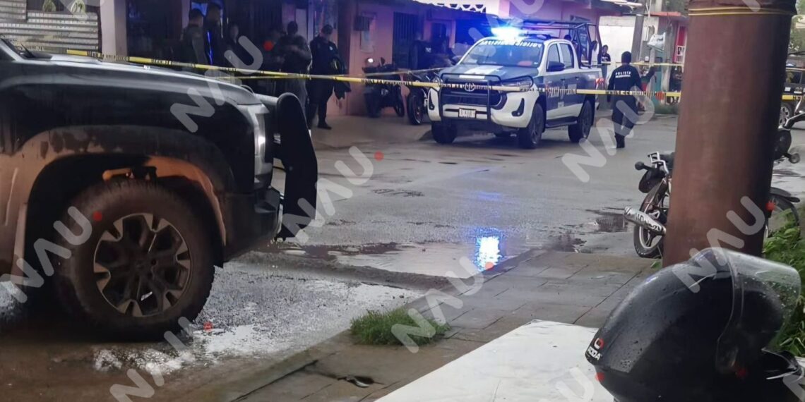 Reportan a un hombre lesionado por arma de fuego en la colonia El Progreso de Huixtla