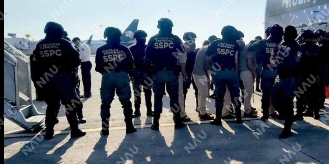 Trasladan a 88 reos federales de Sinaloa al Cefereso 15 de Villa Comaltitlán, Chiapas