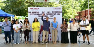 Yamil Melgar reafirma el compromiso humanista de Tapachula con las personas refugiadas y en contexto de movilidad