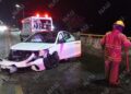 CONDUCTOR SALE ILESO TRAS APARATOSO ACCIDENTE EN EL LIBRAMIENTO SUR PONIENTE DE TAPACHULA