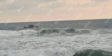 LOCALIZAN SIN VIDA A HOMBRE DESAPARECIDO EN PLAYA LINDA TRAS SER ARRASTRADO POR EL OLEAJE