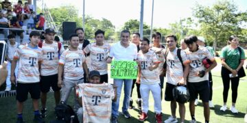 Yamil Melgar promueve el deporte en Tapachula