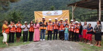 Fabián Barrios de León arranca construcción de red eléctrica en Talquian Viejo, comunidad de la ruta del Tacaná